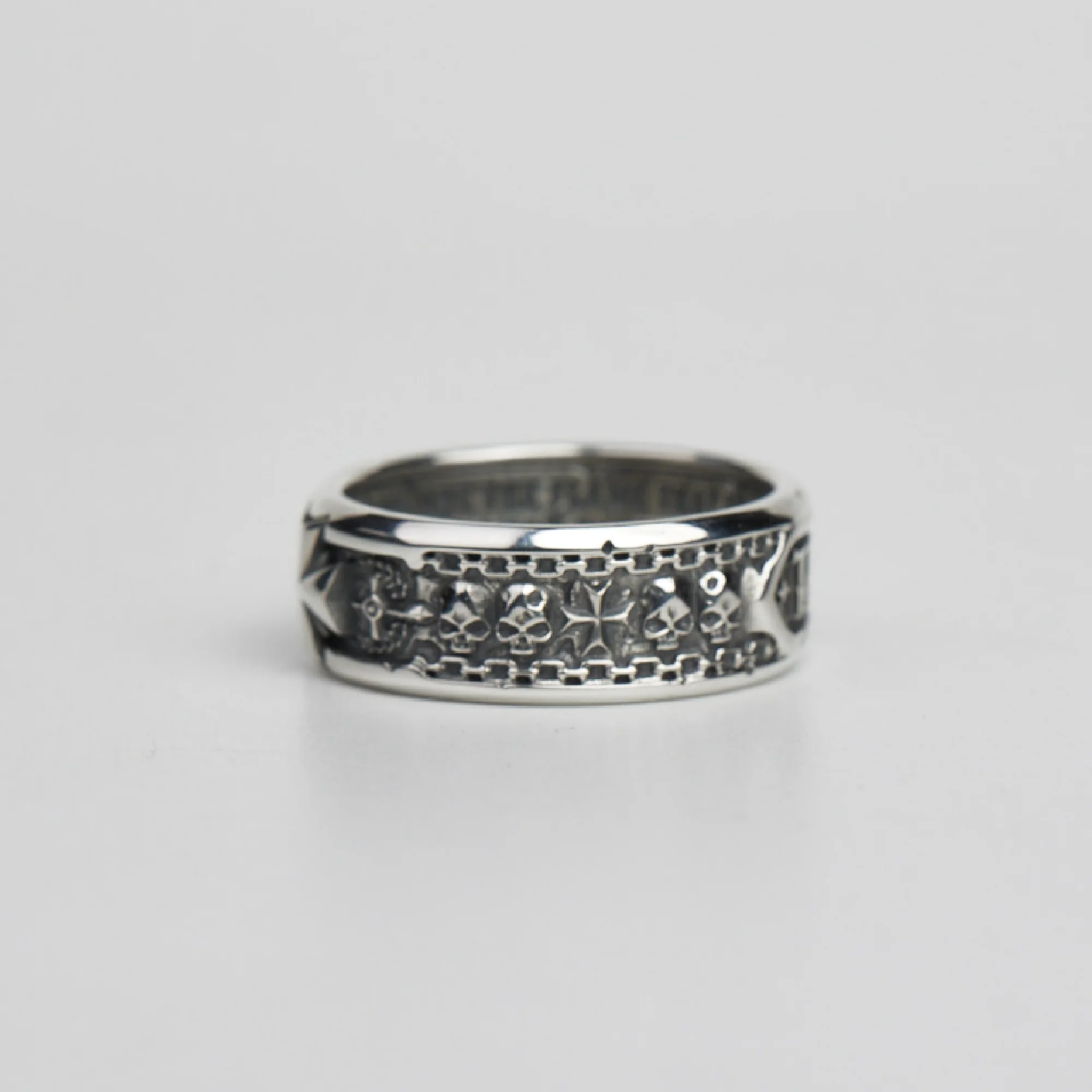 Black Templar Warhammer Ring of Crusader Vows Gold Empire Champion Ring Starforged - Image 4