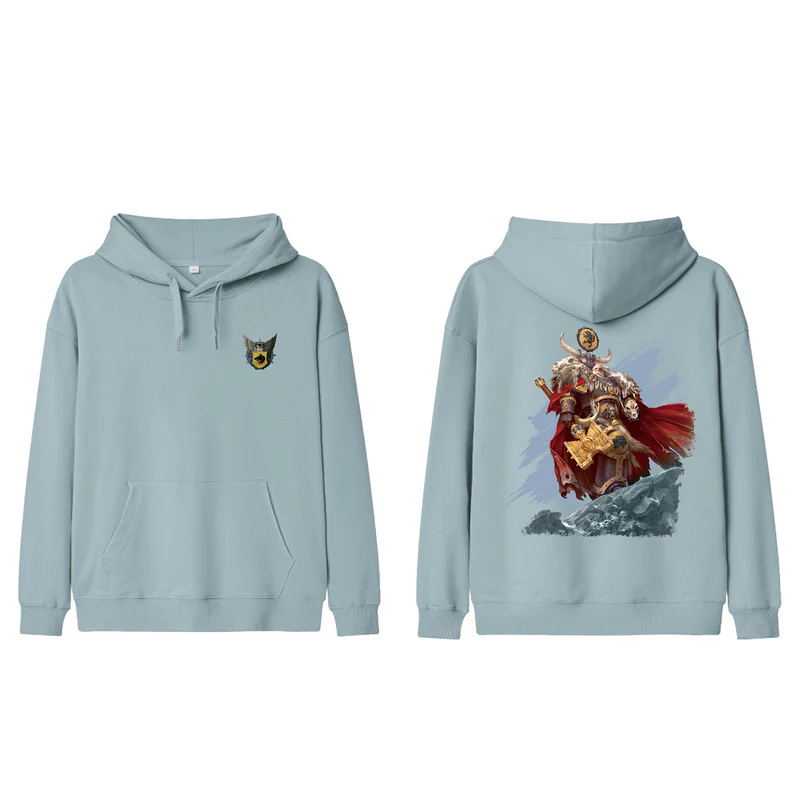 Starforged Warhammer 40K Honor Guard Series Themed Hoodie Space Marines 2 Men's Sweatshirts Other