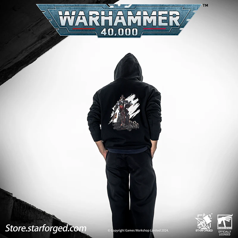 Starforged Warhammer 40K Honor Guard Series Themed Hoodie Space Marines 2 Men's Sweatshirts Other - Image 11