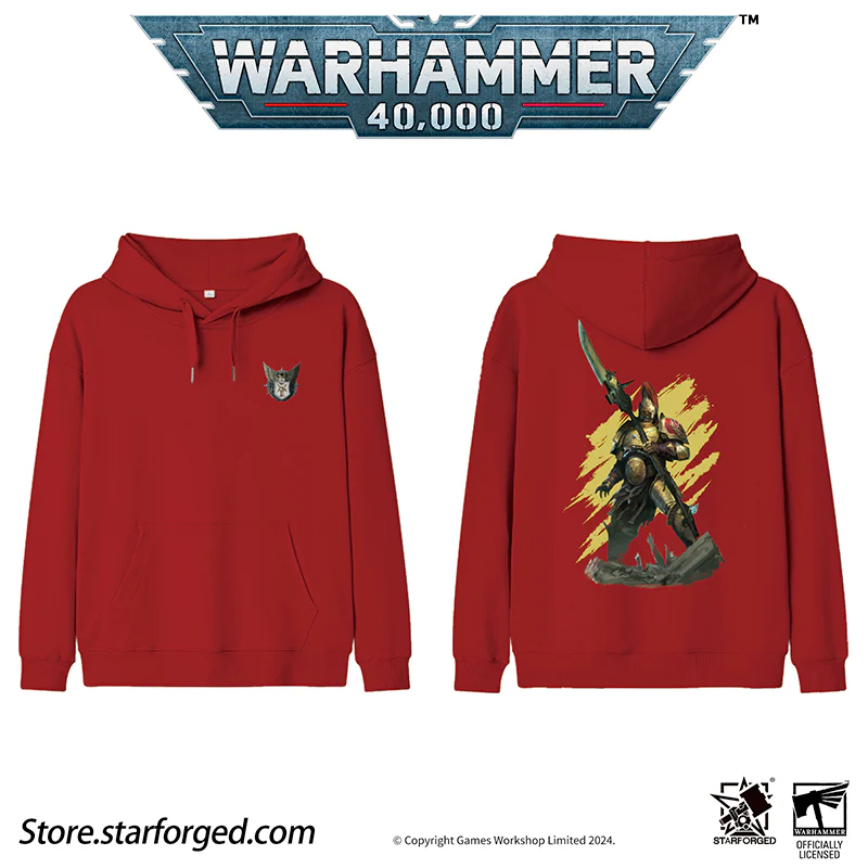 Starforged Warhammer 40K Honor Guard Series Themed Hoodie Space Marines 2 Men's Sweatshirts Other - Image 15