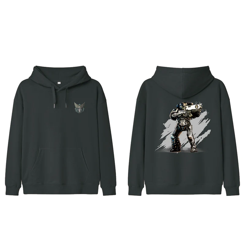 Starforged Warhammer 40K Honor Guard Series Themed Hoodie Space Marines 2 Men's Sweatshirts Other - Image 31