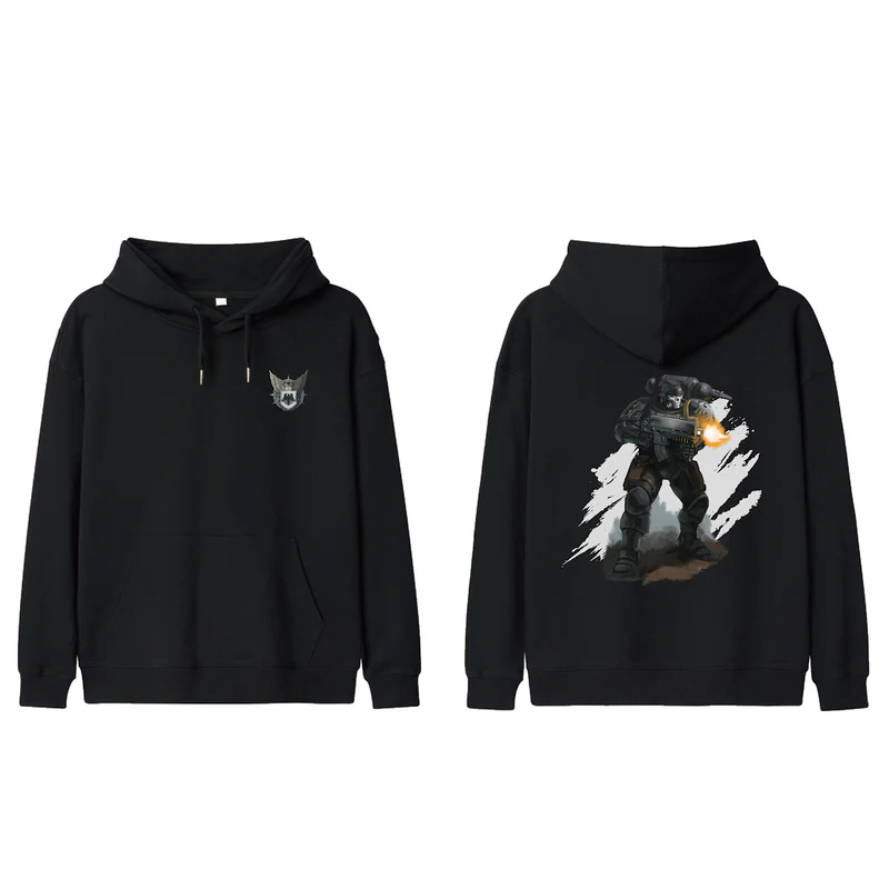 Starforged Warhammer 40K Honor Guard Series Themed Hoodie Space Marines 2 Men's Sweatshirts Other - Image 33