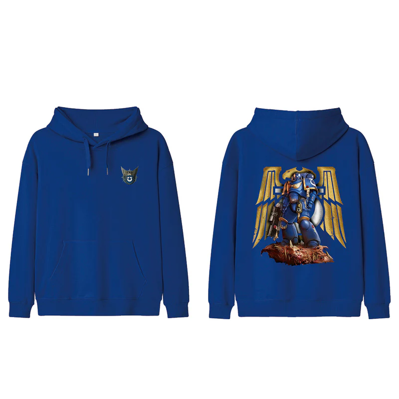 Starforged Warhammer 40K Honor Guard Series Themed Hoodie Space Marines 2 Men's Sweatshirts Other - Image 34
