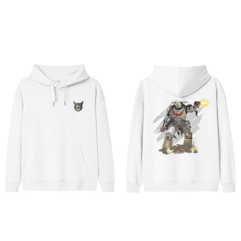 Starforged Warhammer 40K Honor Guard Series Themed Hoodie Space Marines 2 Men's Sweatshirts Other - Image 35