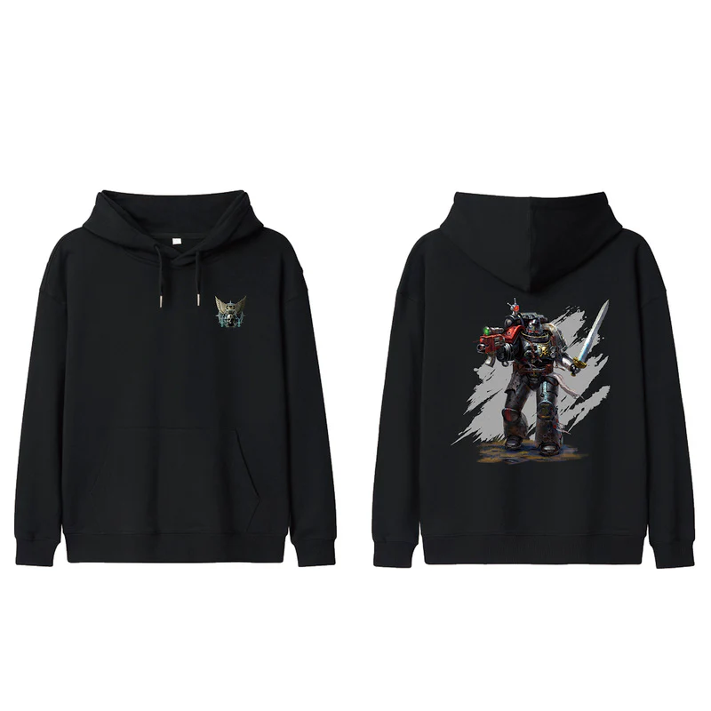 Starforged Warhammer 40K Honor Guard Series Themed Hoodie Space Marines 2 Men's Sweatshirts Other - Image 36