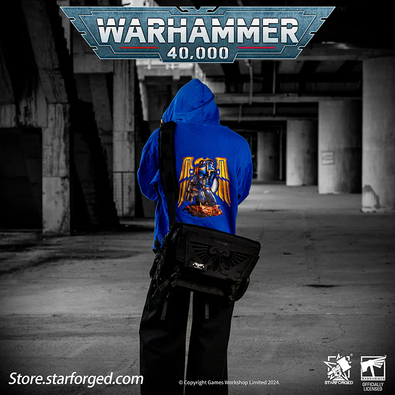 Starforged Warhammer 40K Honor Guard Series Themed Hoodie Space Marines 2 Men's Sweatshirts Other - Image 5
