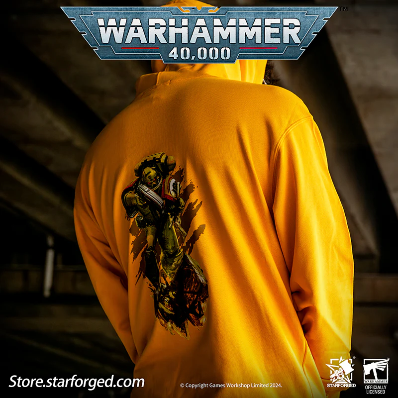 Starforged Warhammer 40K Honor Guard Series Themed Hoodie Space Marines 2 Men's Sweatshirts Other - Image 8