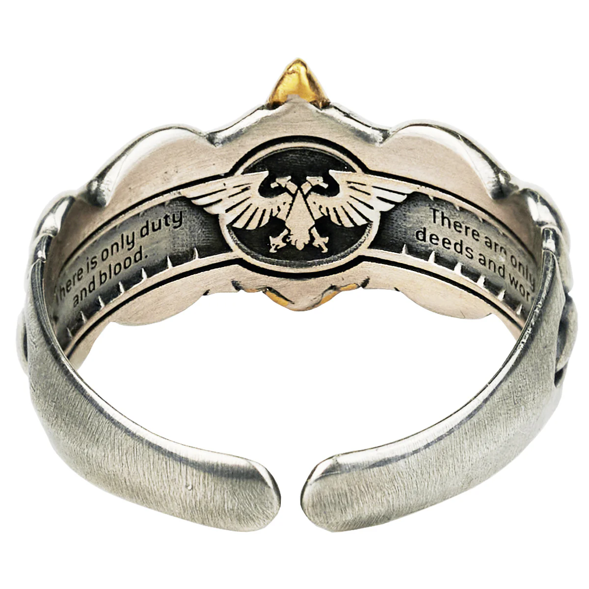 Starforged Adepta Sororitas Sisters of Battle Bulbous Iris Silver Ring 40K Warhammer Gold - Image 4