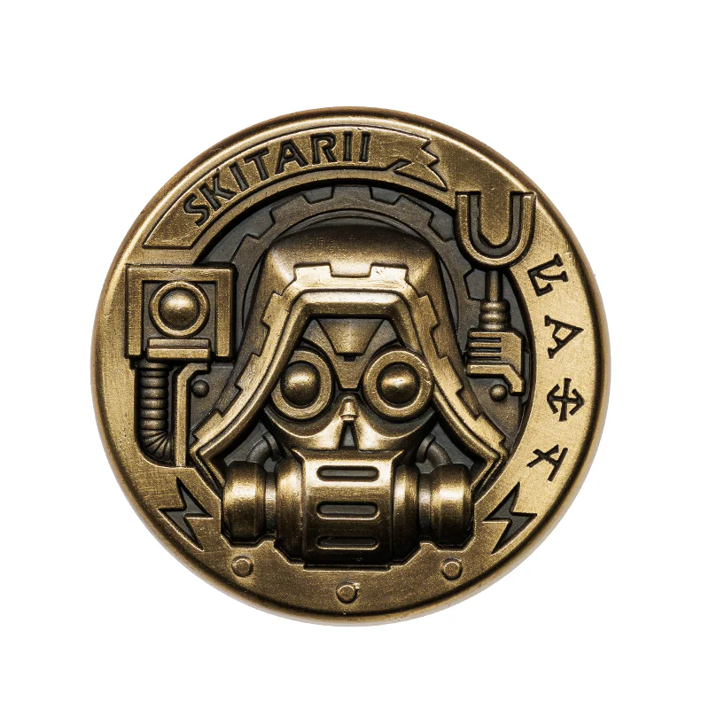 Starforged Adeptus Mechanicus Skitarii Clicking Coin Decompression Toys Warhammer 40k Other - Image 3