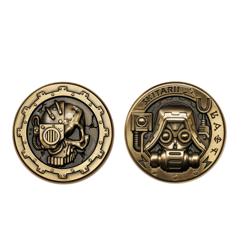 Starforged Adeptus Mechanicus Skitarii Clicking Coin Decompression Toys Warhammer 40k Other - Image 5