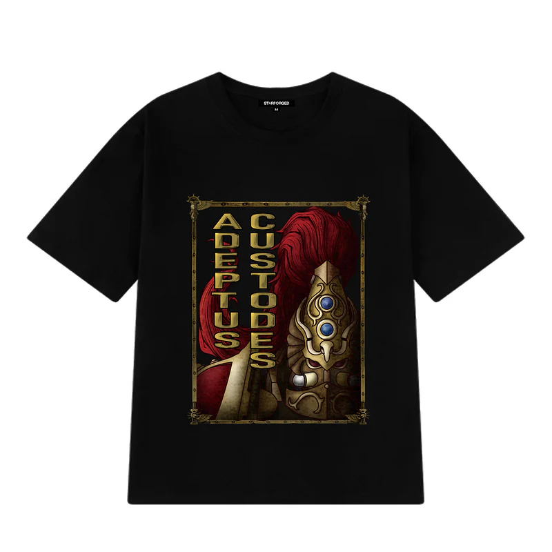 Starforged Angron Daemon Primarch of Khorne Warhammer 40K Chaos Space Marines T-shirt Clothing - Image 5