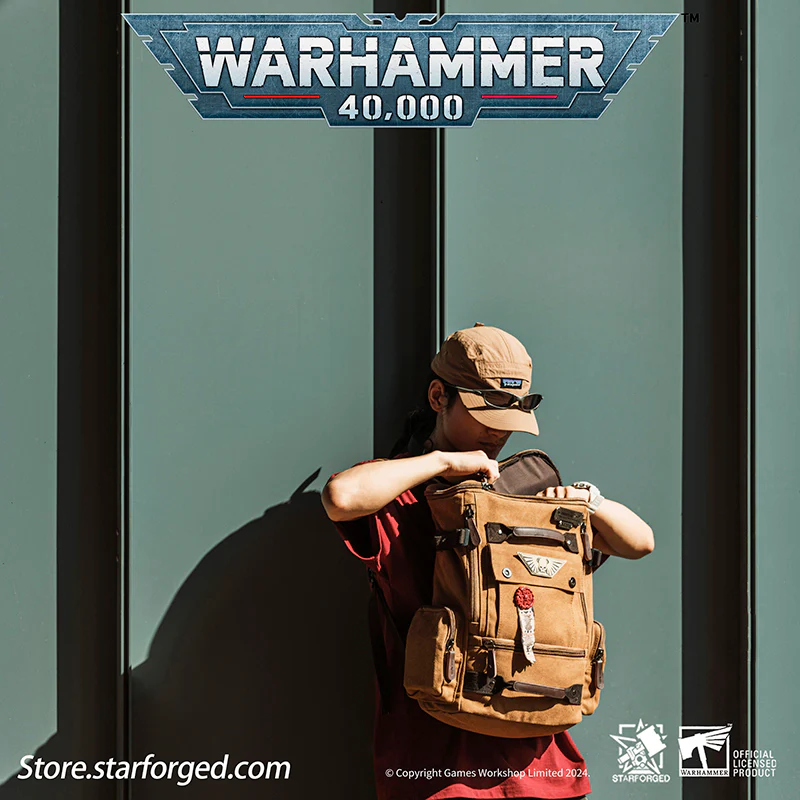 Starforged Astra Militarum Death Korps of Krieg Siege Regiment BackPack Warhammer 40K Computer Bag other - Image 10