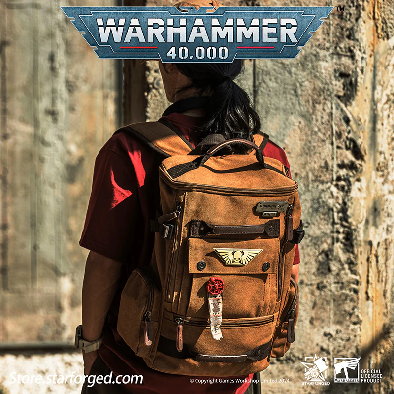 Starforged Astra Militarum Death Korps of Krieg Siege Regiment BackPack Warhammer 40K Computer Bag other - Image 11