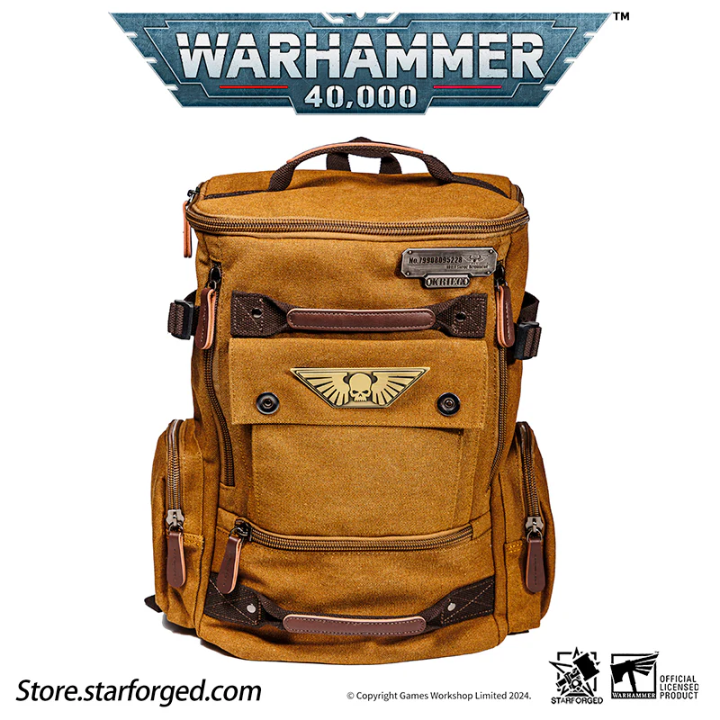 Starforged Astra Militarum Death Korps of Krieg Siege Regiment BackPack Warhammer 40K Computer Bag other - Image 14
