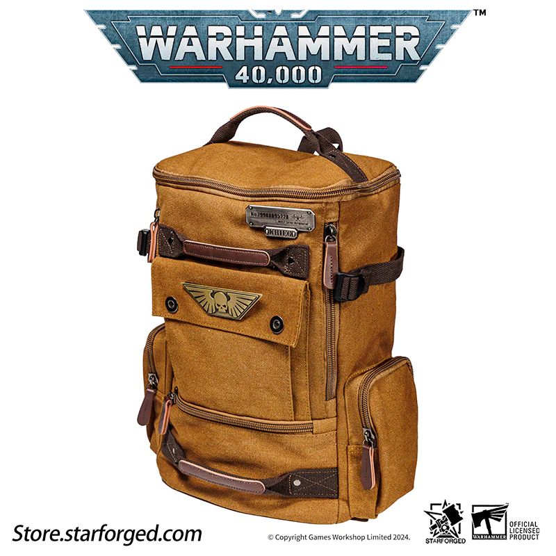 Starforged Astra Militarum Death Korps of Krieg Siege Regiment BackPack Warhammer 40K Computer Bag other - Image 15