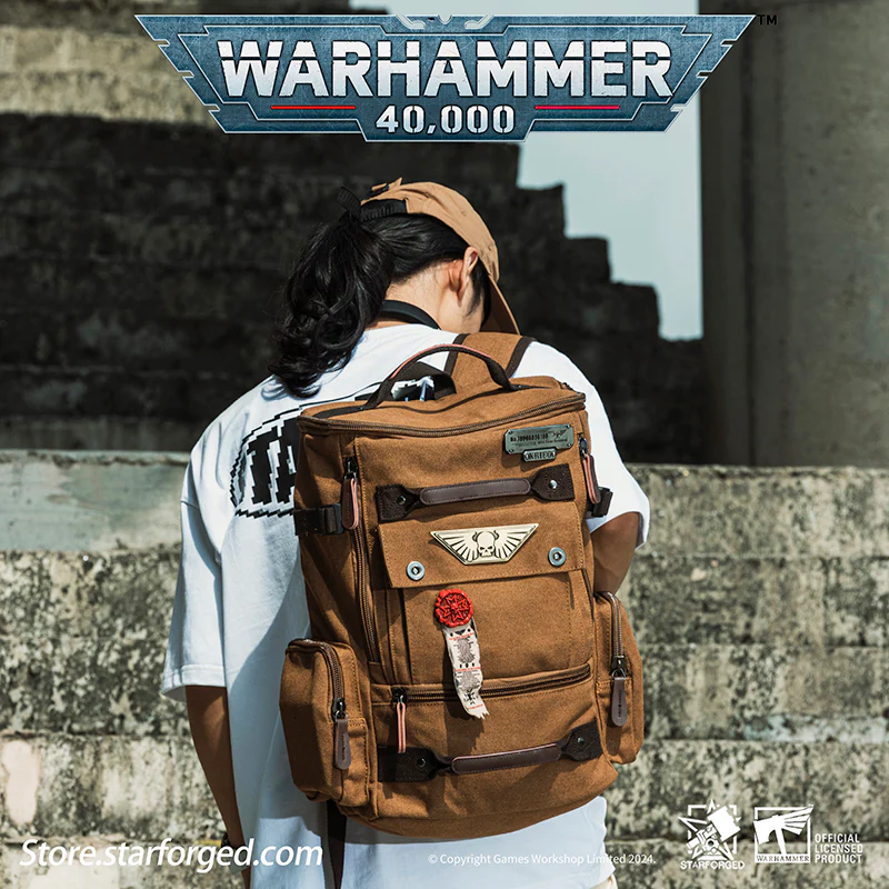 Starforged Astra Militarum Death Korps of Krieg Siege Regiment BackPack Warhammer 40K Computer Bag other - Image 5
