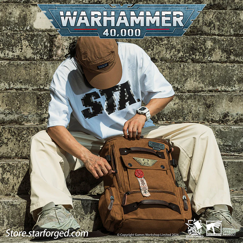 Starforged Astra Militarum Death Korps of Krieg Siege Regiment BackPack Warhammer 40K Computer Bag other - Image 6