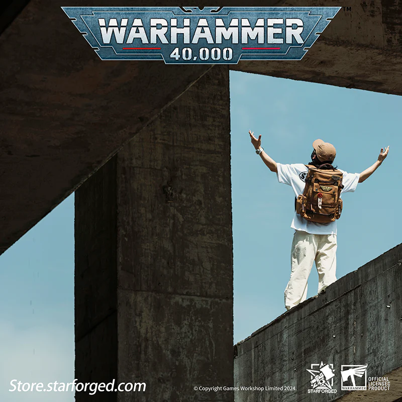 Starforged Astra Militarum Death Korps of Krieg Siege Regiment BackPack Warhammer 40K Computer Bag other - Image 7
