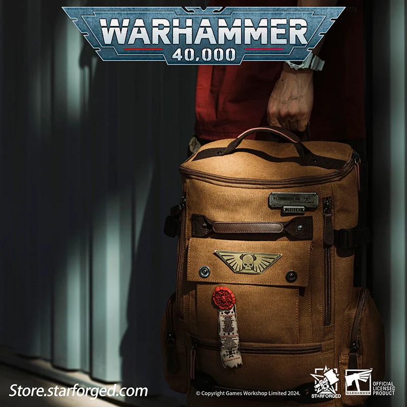 Starforged Astra Militarum Death Korps of Krieg Siege Regiment BackPack Warhammer 40K Computer Bag other - Image 8