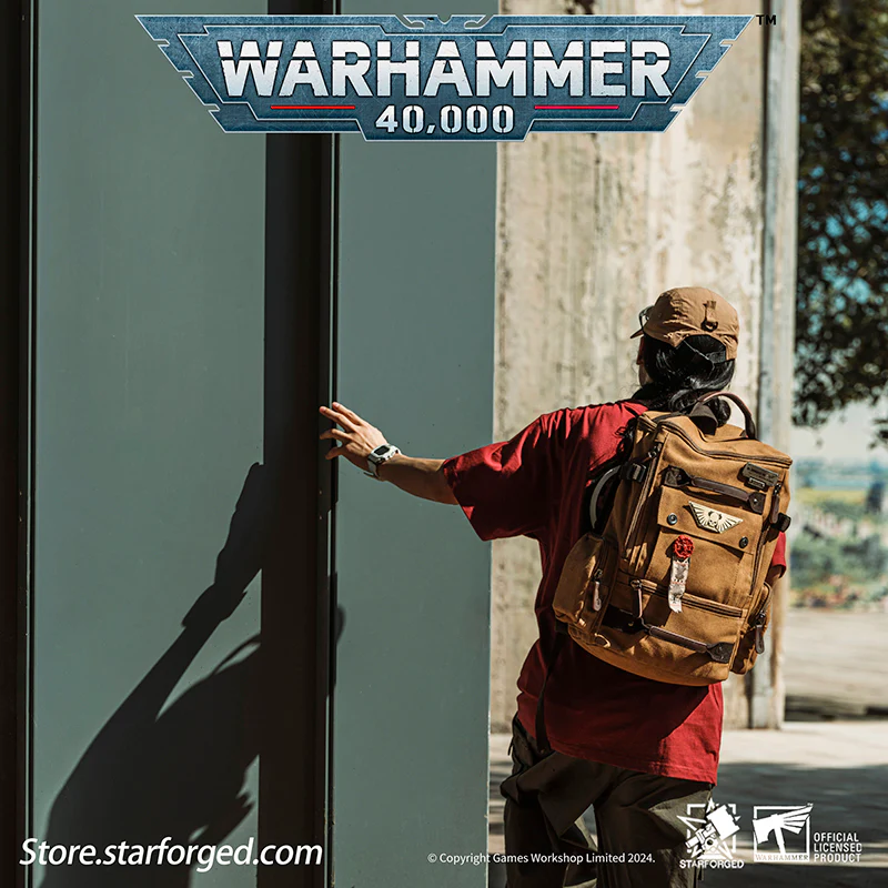 Starforged Astra Militarum Death Korps of Krieg Siege Regiment BackPack Warhammer 40K Computer Bag other - Image 9