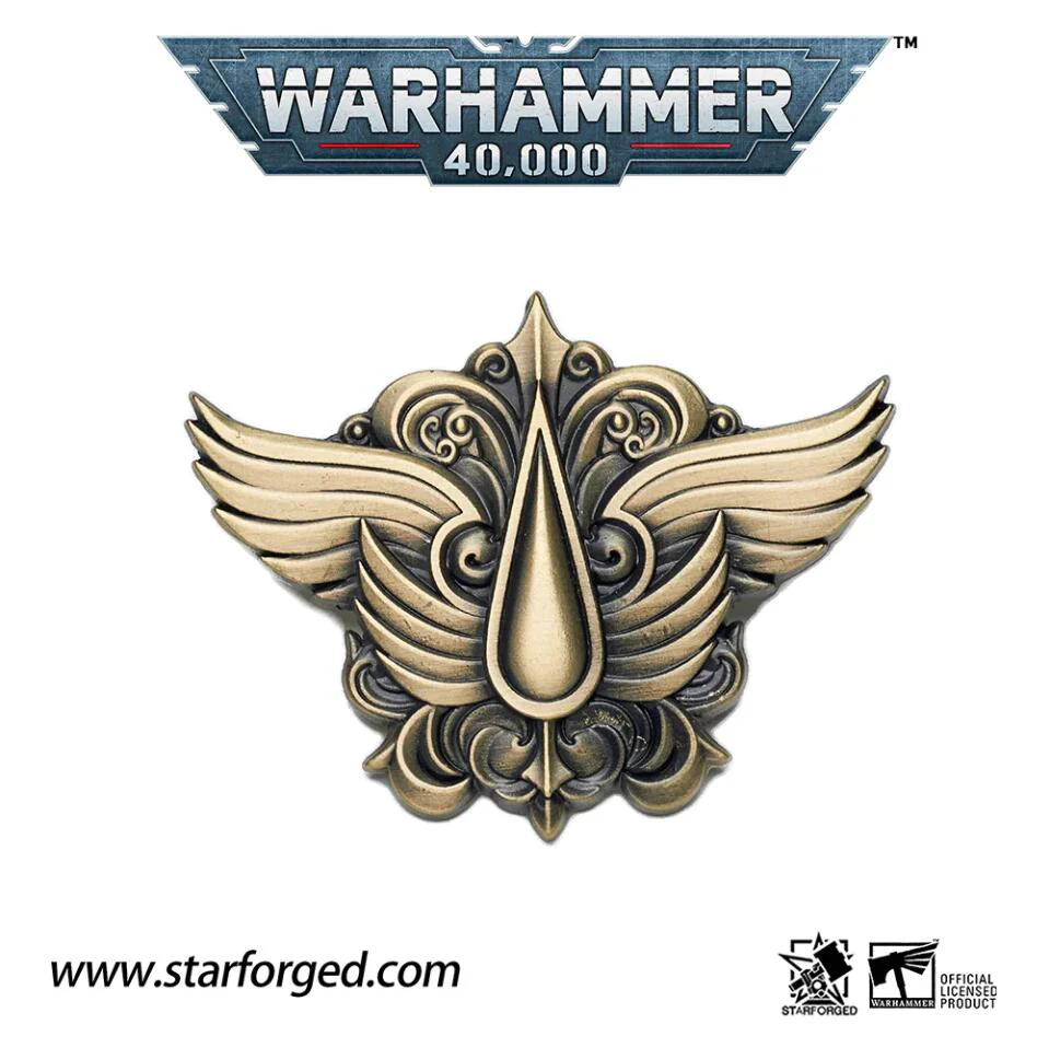 Starforged Bloody Handed God Khaine Pin Badge Aeldari Eldar Warhammer 40K Men's Accessories - Image 8