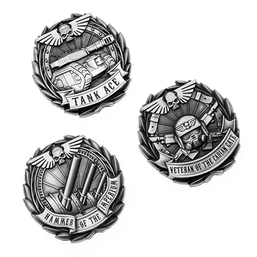 Starforged  Cadian Shock Troops Space Marines Medalof Honour Velcro Pin Badge Warhammer 40K Imperial Guard - Image 10