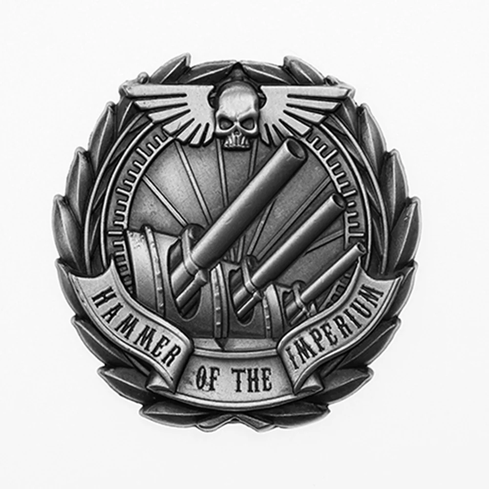 Starforged  Cadian Shock Troops Space Marines Medalof Honour Velcro Pin Badge Warhammer 40K Imperial Guard - Image 2