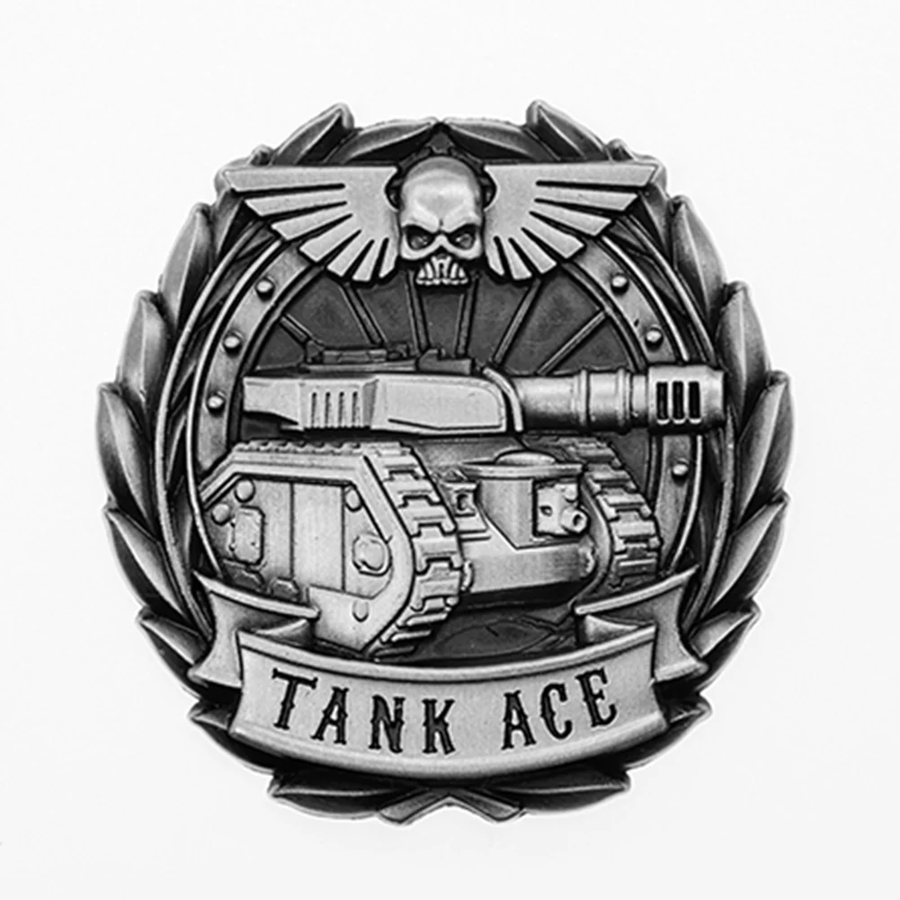 Starforged  Cadian Shock Troops Space Marines Medalof Honour Velcro Pin Badge Warhammer 40K Imperial Guard - Image 3