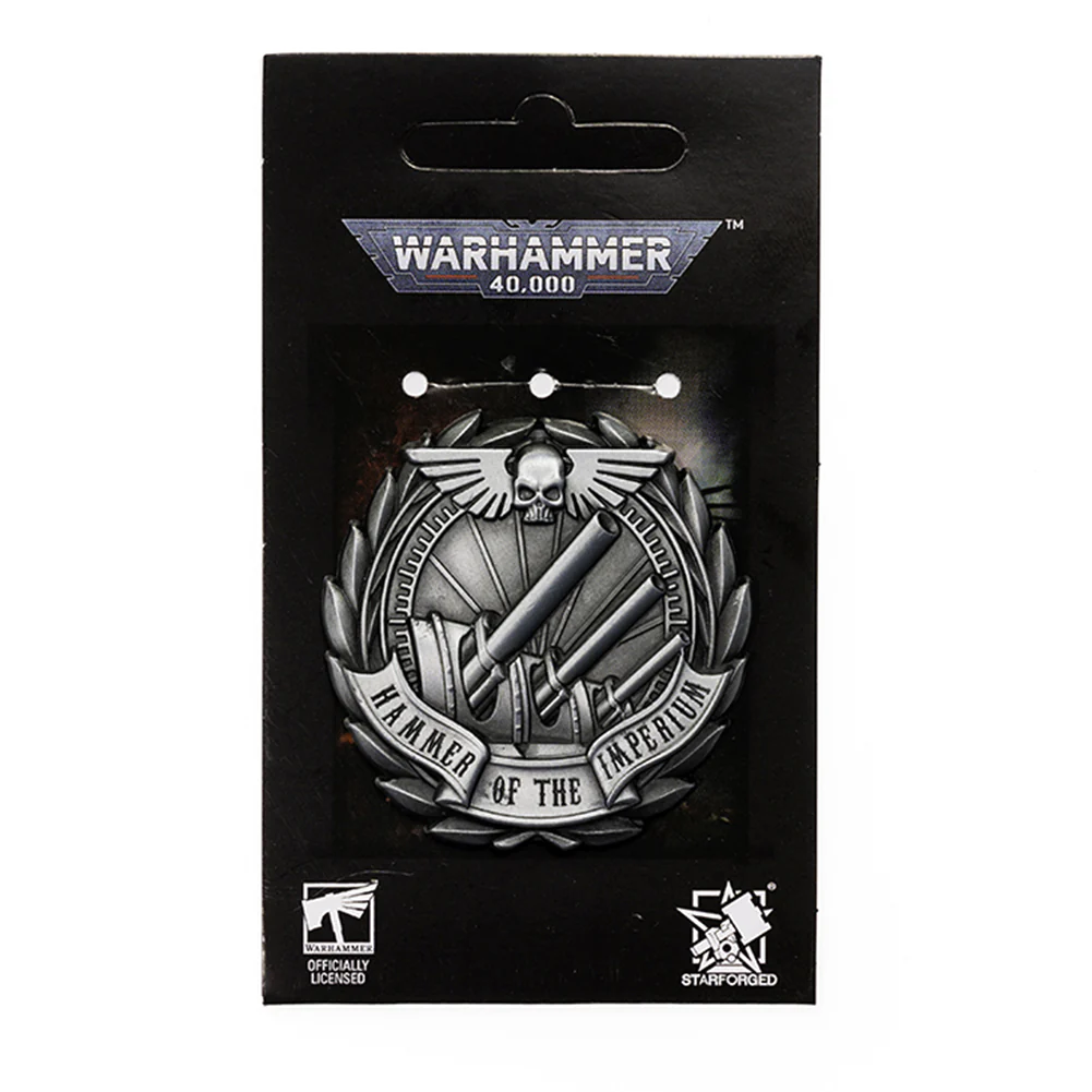 Starforged  Cadian Shock Troops Space Marines Medalof Honour Velcro Pin Badge Warhammer 40K Imperial Guard - Image 5