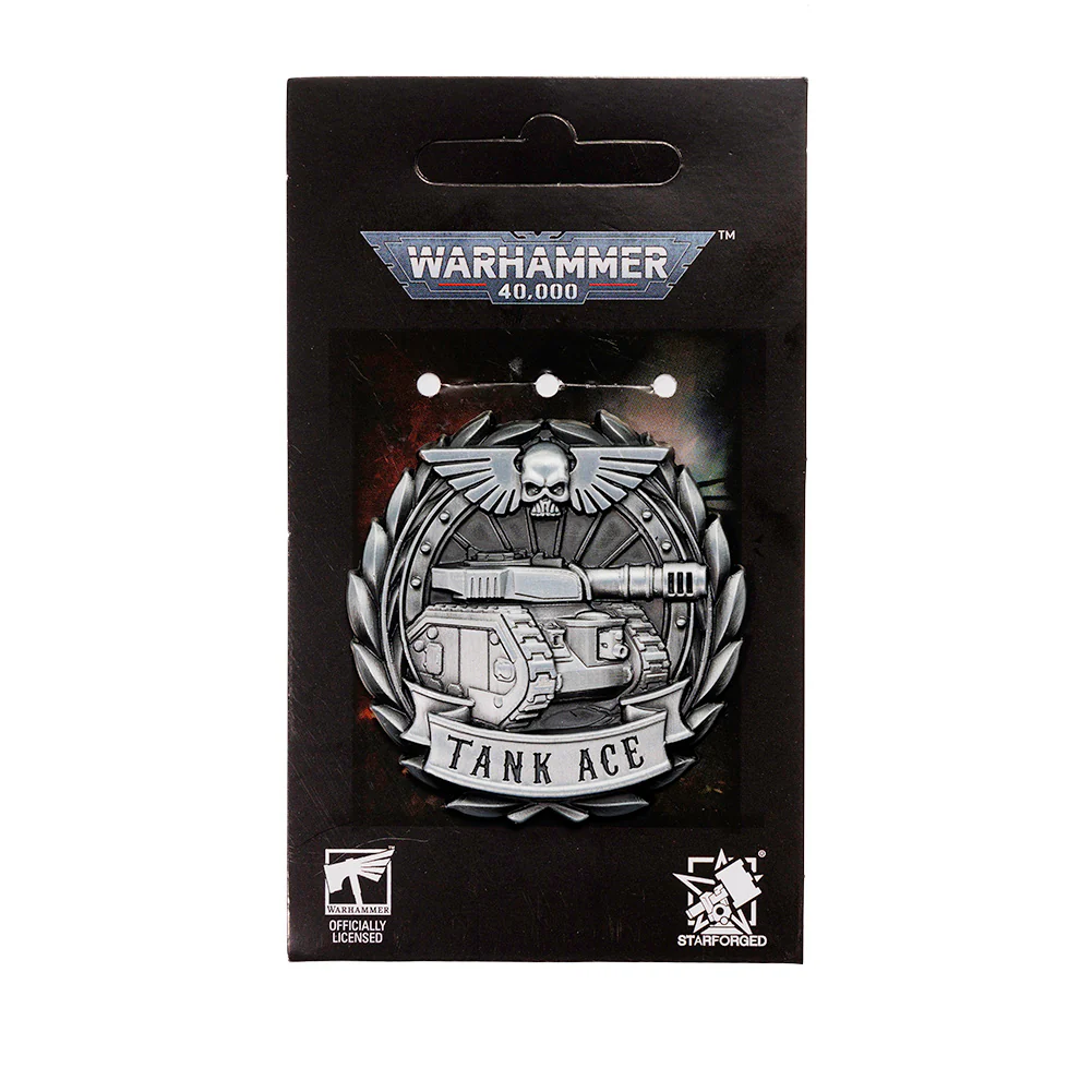 Starforged  Cadian Shock Troops Space Marines Medalof Honour Velcro Pin Badge Warhammer 40K Imperial Guard - Image 6
