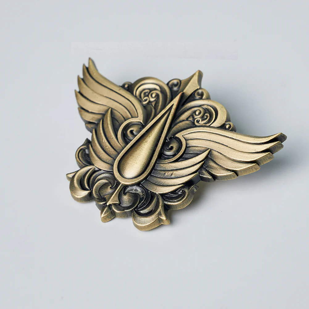 Starforged  Chapter Icon Blood Angels Pin Badge Son of Sanguinius Backpack Brooch Warhammer 40K Primarch - Image 3