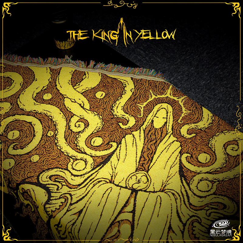 Starforged Cthulhu Mythos Hastur The King in Yellow Blankets Ponchos Picnic Mats Other - Image 3
