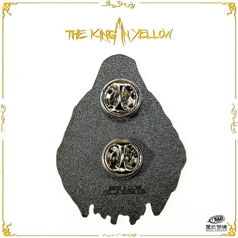 Starforged Cthulhu Mythos The King in Yellow Enamel Pin Badge Brooch Classic Fantasy Horror Novel Peripheral Products - Image 6
