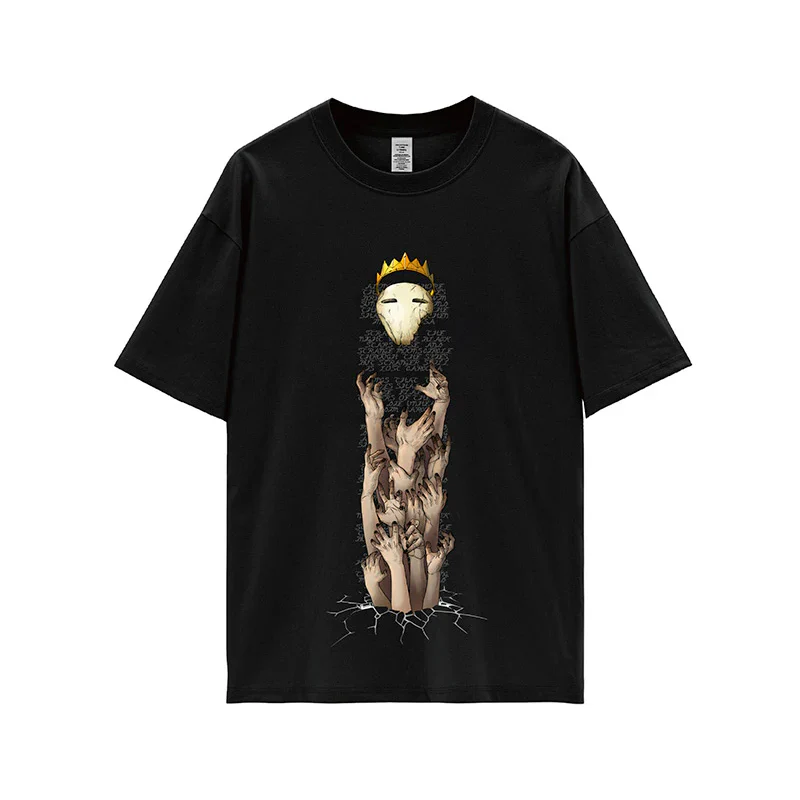 Starforged Cthulhu Mythos The King in Yellow Men's Cotton Short-Sleeved T-shirt Other - Image 3