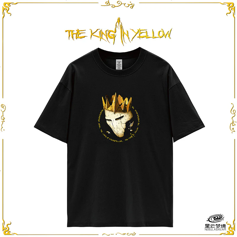 Starforged Cthulhu Mythos The King in Yellow Men's Cotton Short-Sleeved T-shirt Other - Image 7