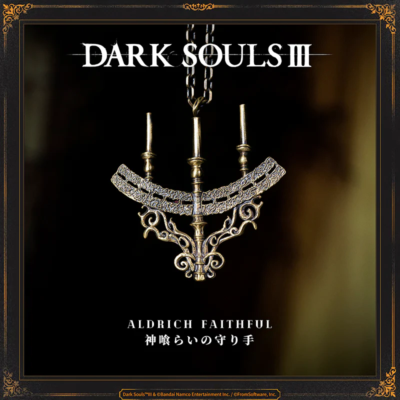Starforged DARK SOULS III Aldrich Faithful Necklace Accessories Game Merchandise Officially Authorized - Image 2