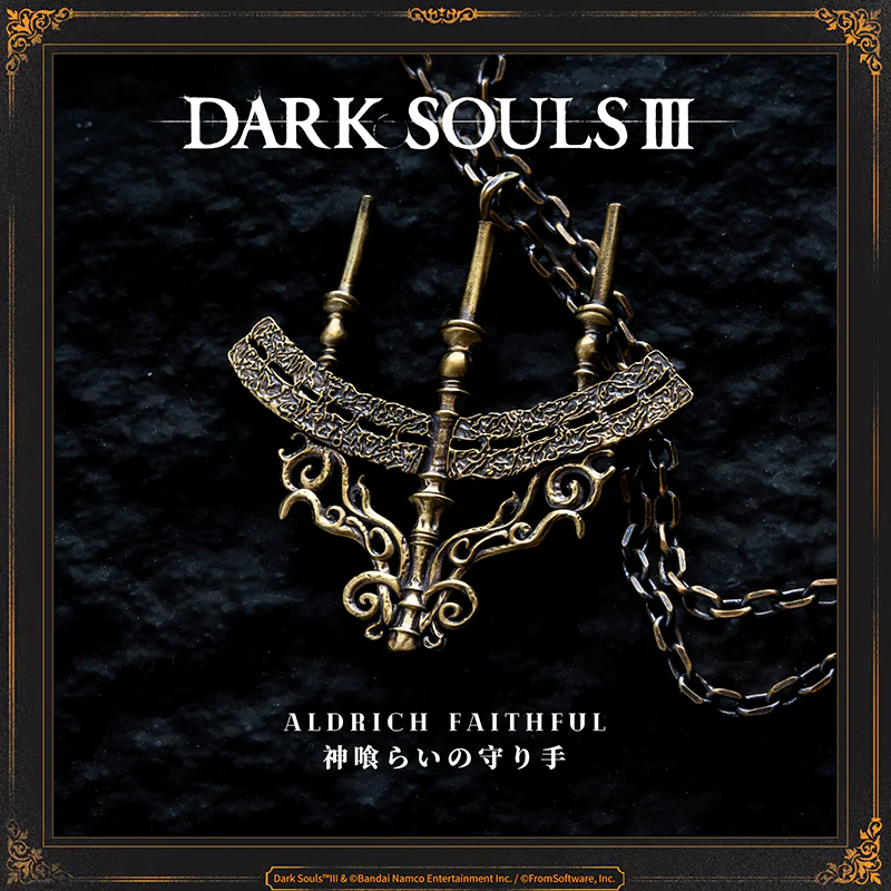 Starforged DARK SOULS III Aldrich Faithful Necklace Accessories Game Merchandise Officially Authorized - Image 3