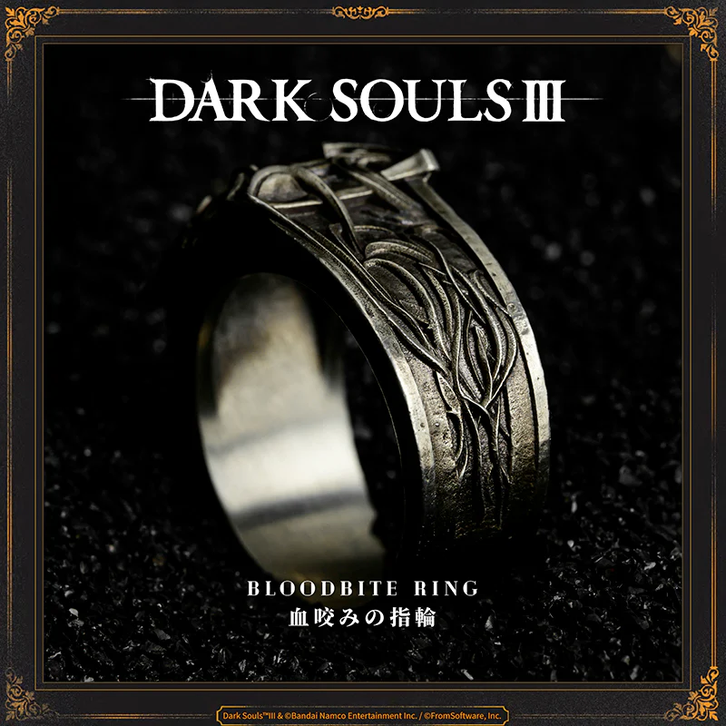 Starforged DARK SOULS III Bloodbite Ring Game Merchandise Ring Officially Authorized - Image 3
