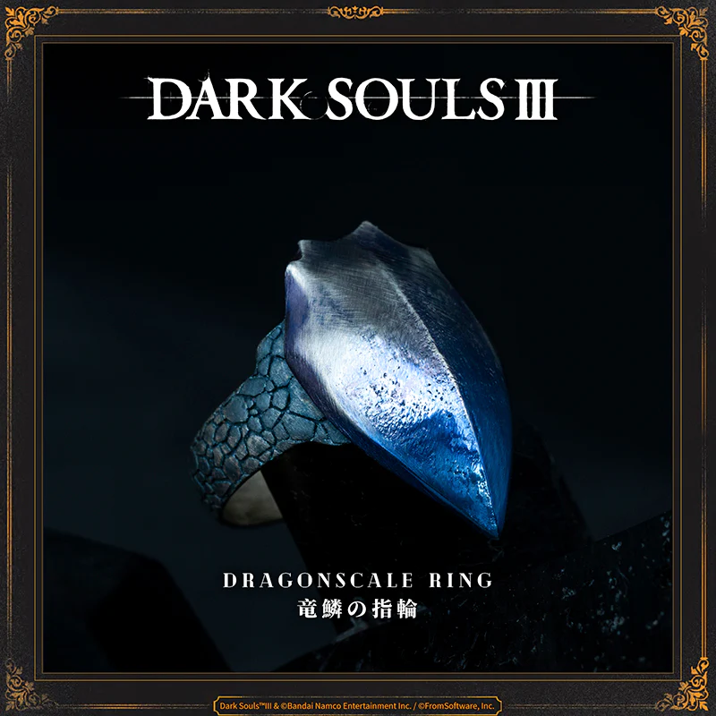 Starforged DARK SOULS III Dragonscale Ring Accessories Game Merchandise Officially Authorized