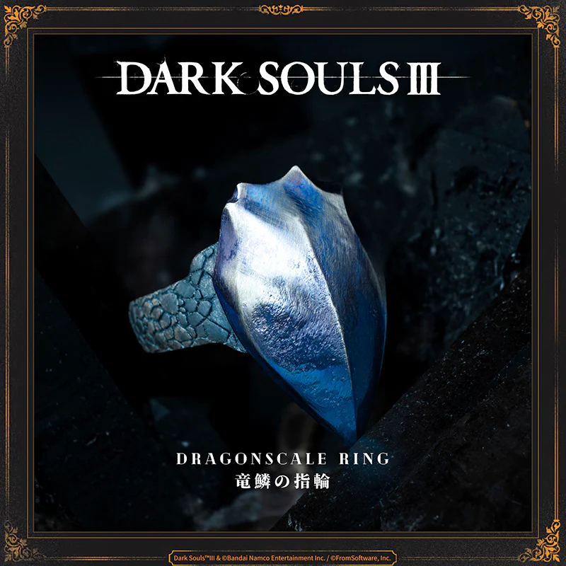 Starforged DARK SOULS III Dragonscale Ring Accessories Game Merchandise Officially Authorized - Image 10