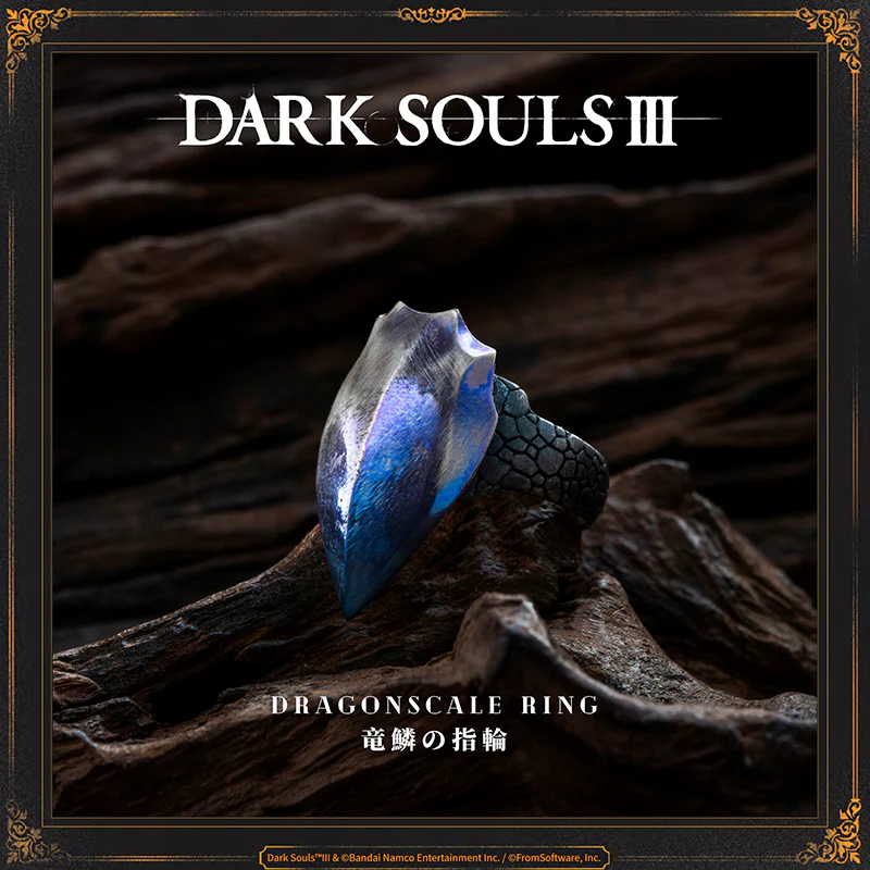 Starforged DARK SOULS III Dragonscale Ring Accessories Game Merchandise Officially Authorized - Image 3