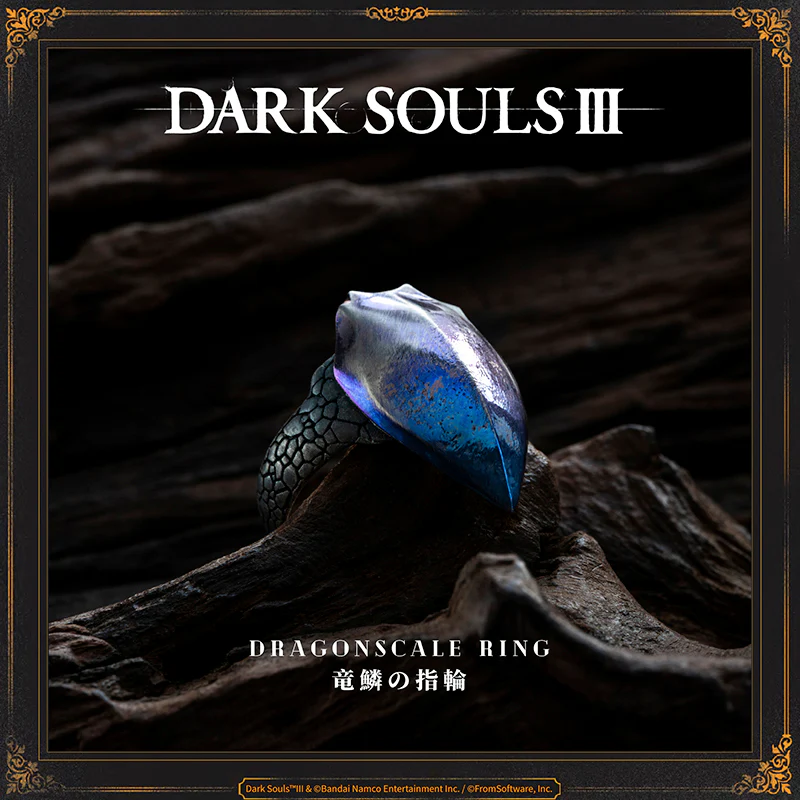Starforged DARK SOULS III Dragonscale Ring Accessories Game Merchandise Officially Authorized - Image 4