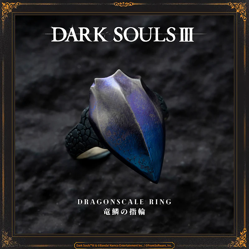 Starforged DARK SOULS III Dragonscale Ring Accessories Game Merchandise Officially Authorized - Image 5