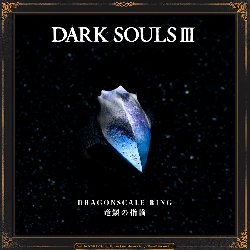 Starforged DARK SOULS III Dragonscale Ring Accessories Game Merchandise Officially Authorized - Image 7