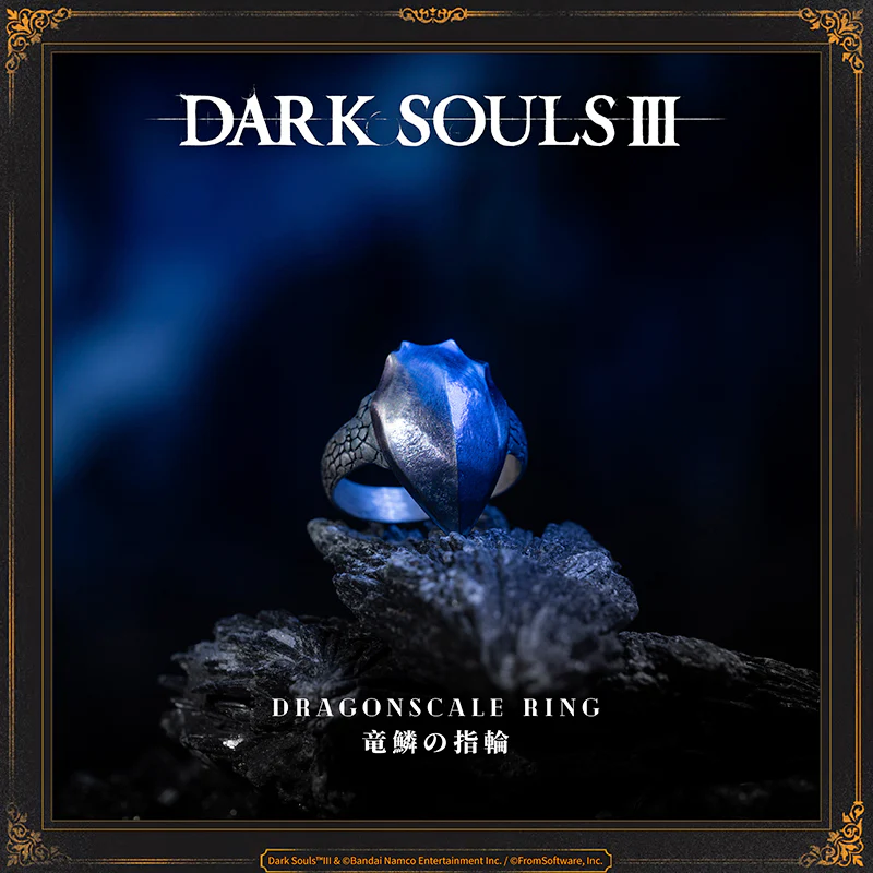 Starforged DARK SOULS III Dragonscale Ring Accessories Game Merchandise Officially Authorized - Image 8