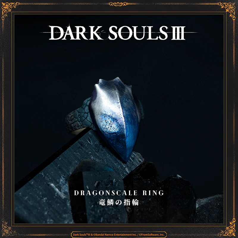 Starforged DARK SOULS III Dragonscale Ring Accessories Game Merchandise Officially Authorized - Image 9