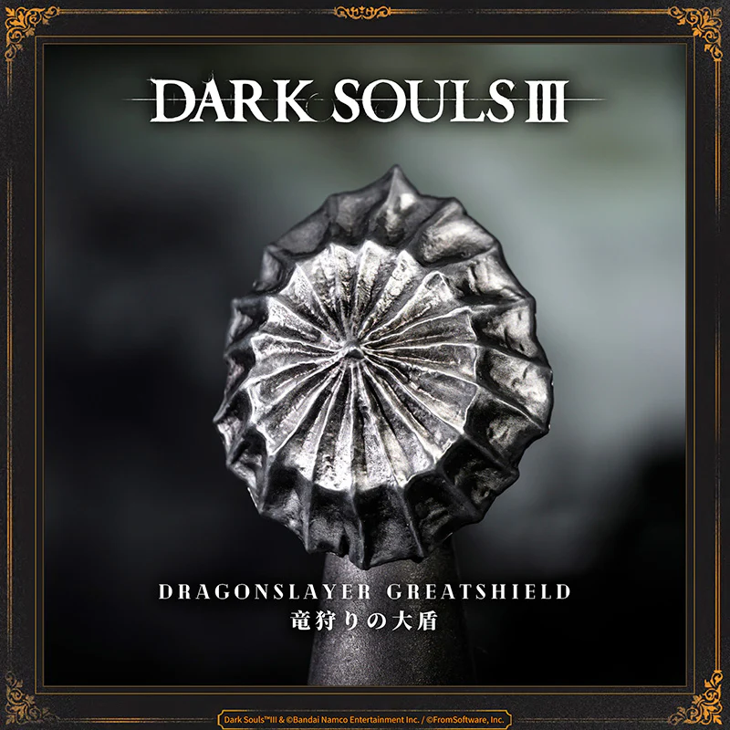 Starforged DARK SOULS III Dragonslayer Greatshield & Dragonslayer Greataxe Keychain Accessories Game Merchandise Officially Authorized - Image 17