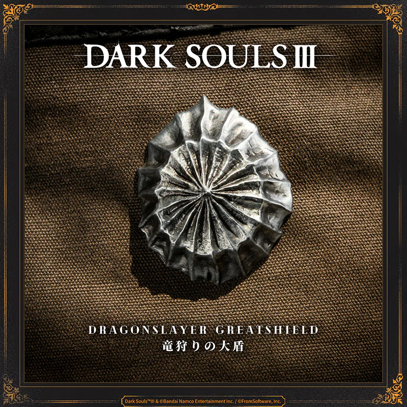 Starforged DARK SOULS III Dragonslayer Greatshield & Dragonslayer Greataxe Keychain Accessories Game Merchandise Officially Authorized - Image 20