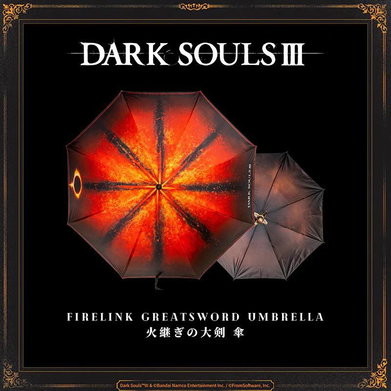 Starforged DARK SOULS III Firelink Greatsword Umbrella Game Merchandise Officially Authorized - Image 4