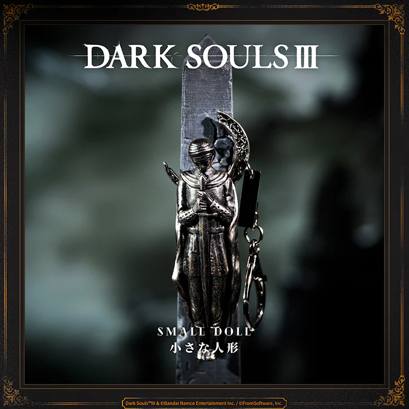 Starforged DARK SOULS III Small Doll NFC Keychain Accessories Game Merchandise Officially Authorized - Image 2